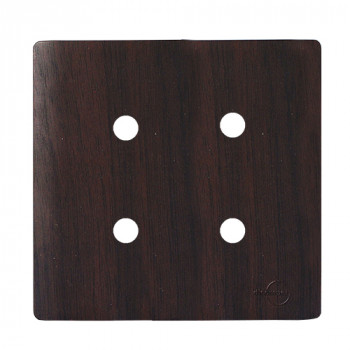 Placa p/ 4 Furos 4x4 - Novara Tabaco Placa p/ 4 Furos 4x4 - Novara Tabaco